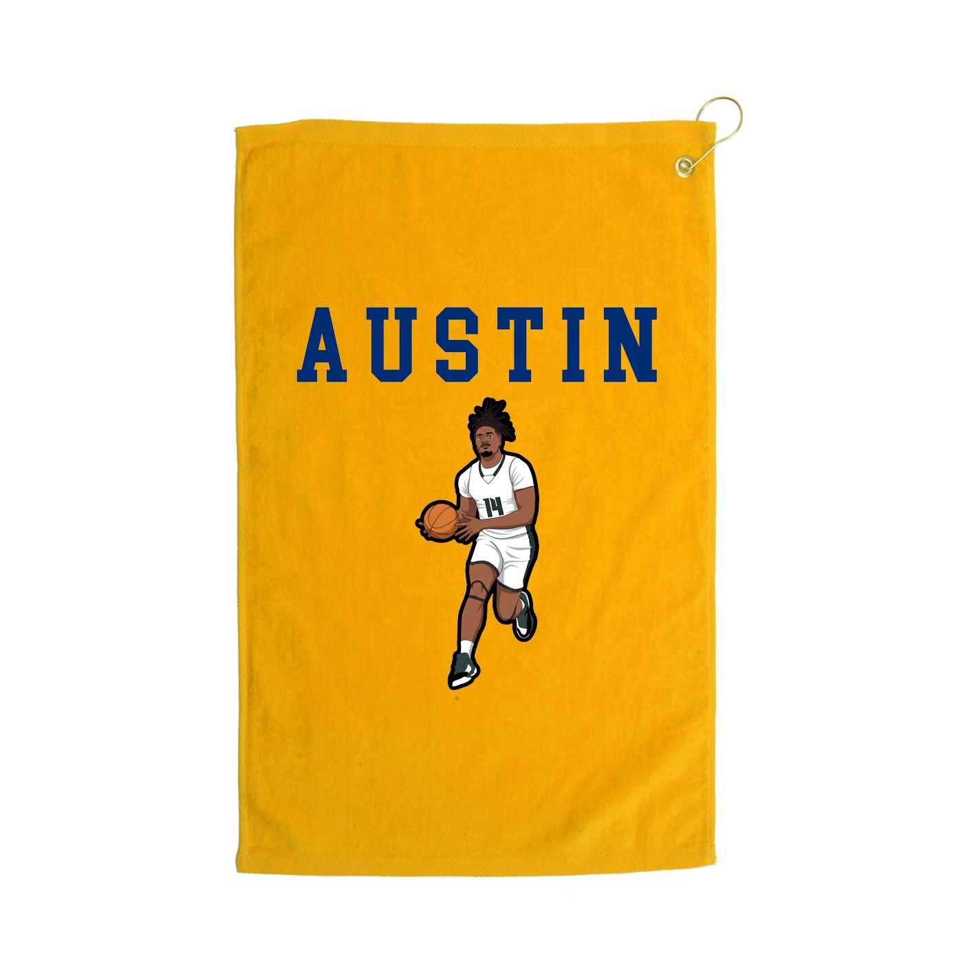 Golf Towel — Shirsey in Gold