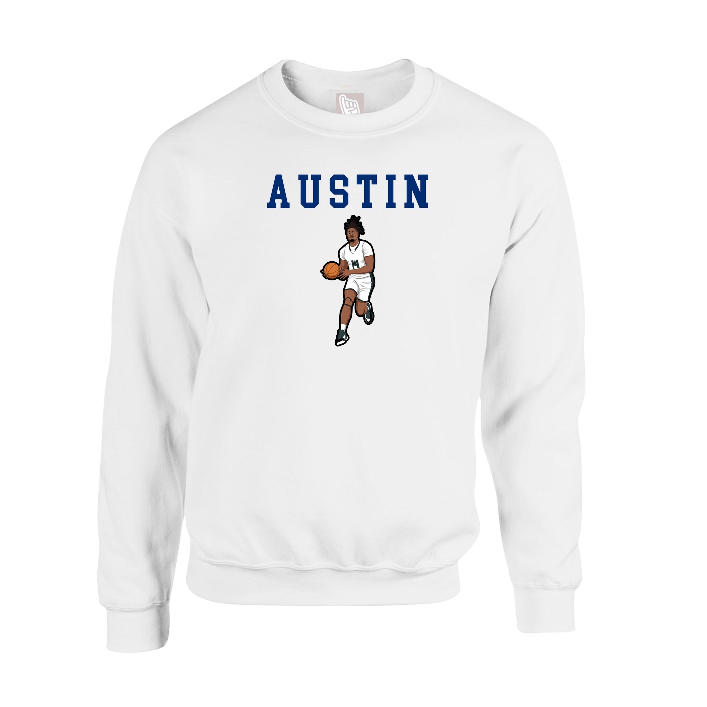 Fleece Crew — Shirsey in White