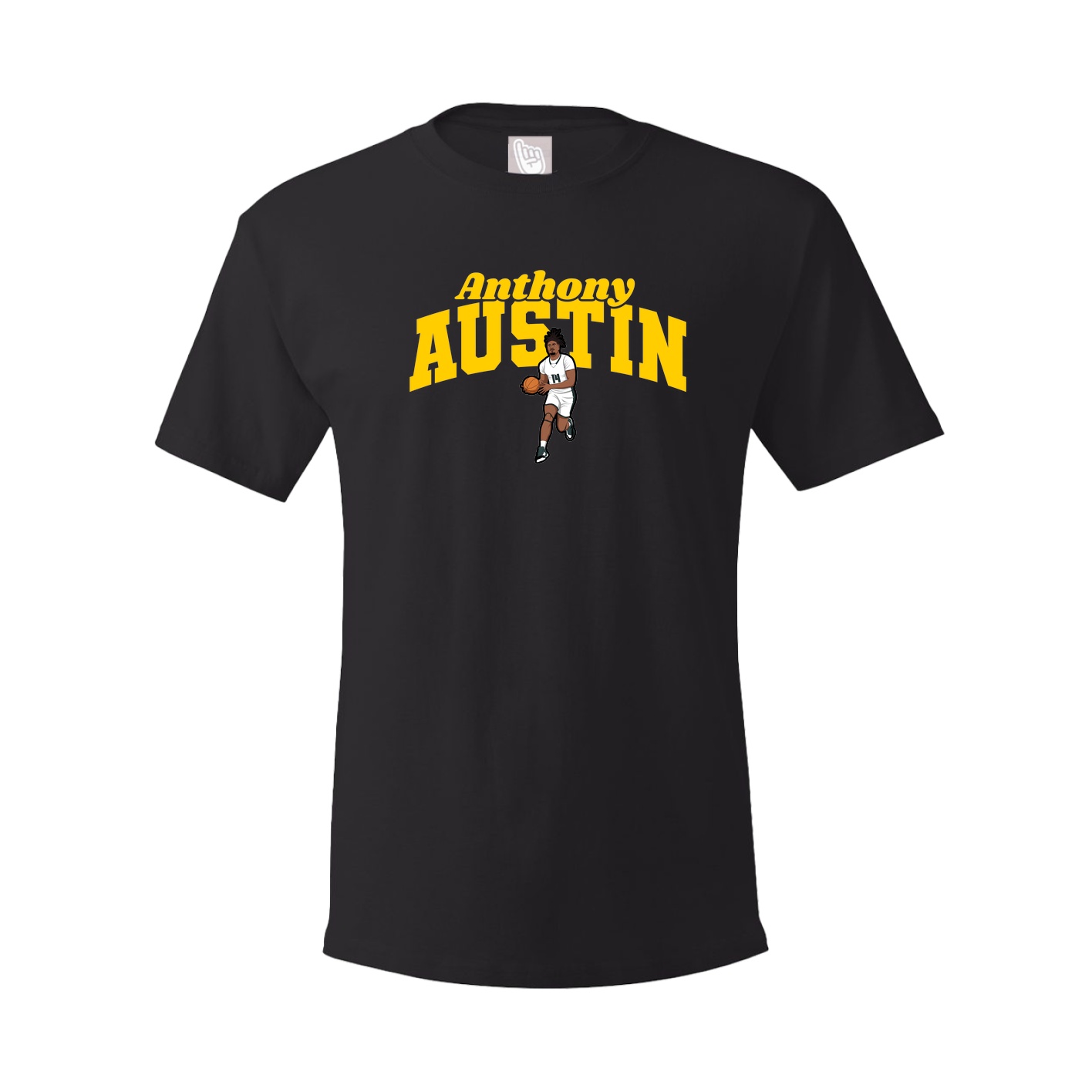 Tee — Signature Arch in Black