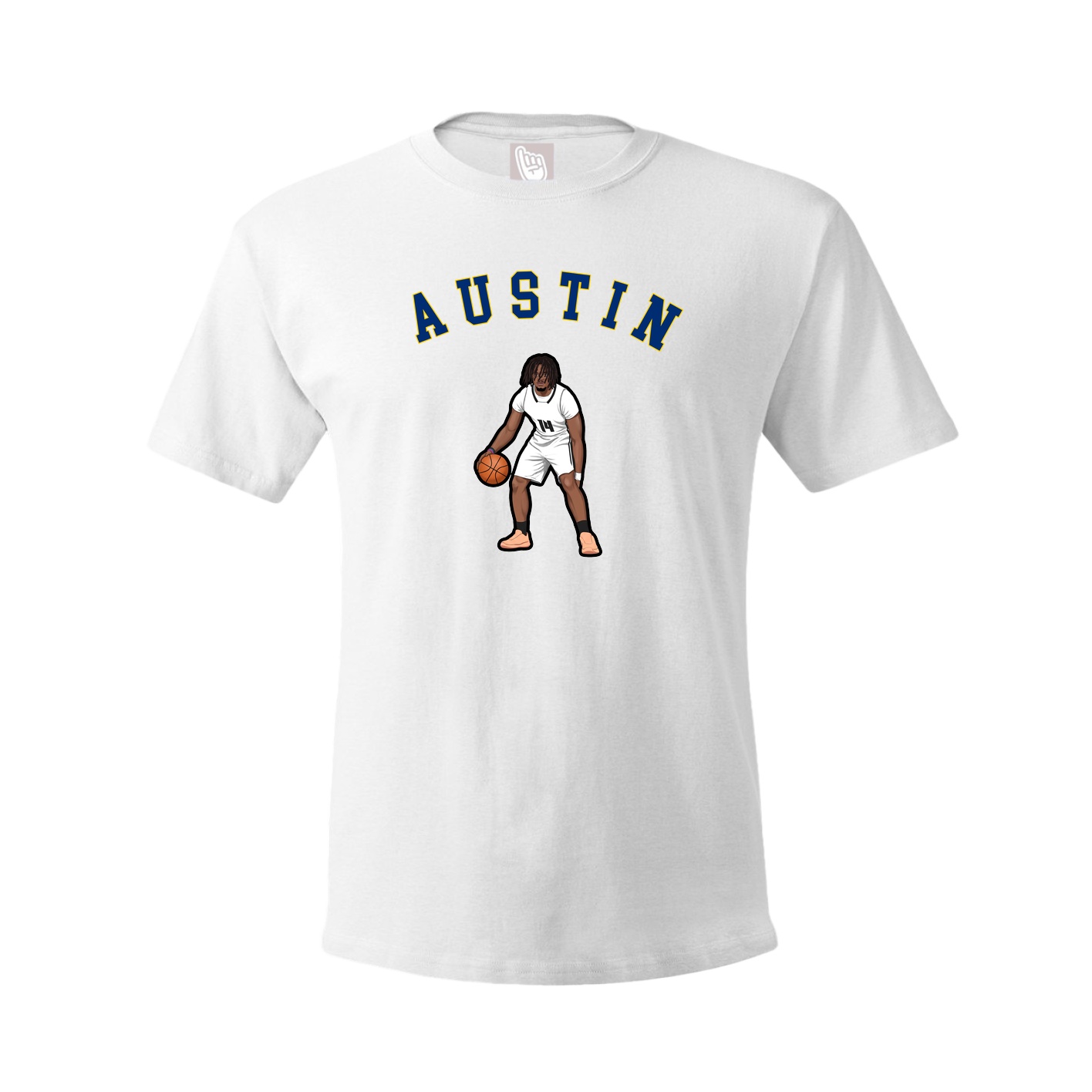 Youth Tee — Shirsey Arch in White
