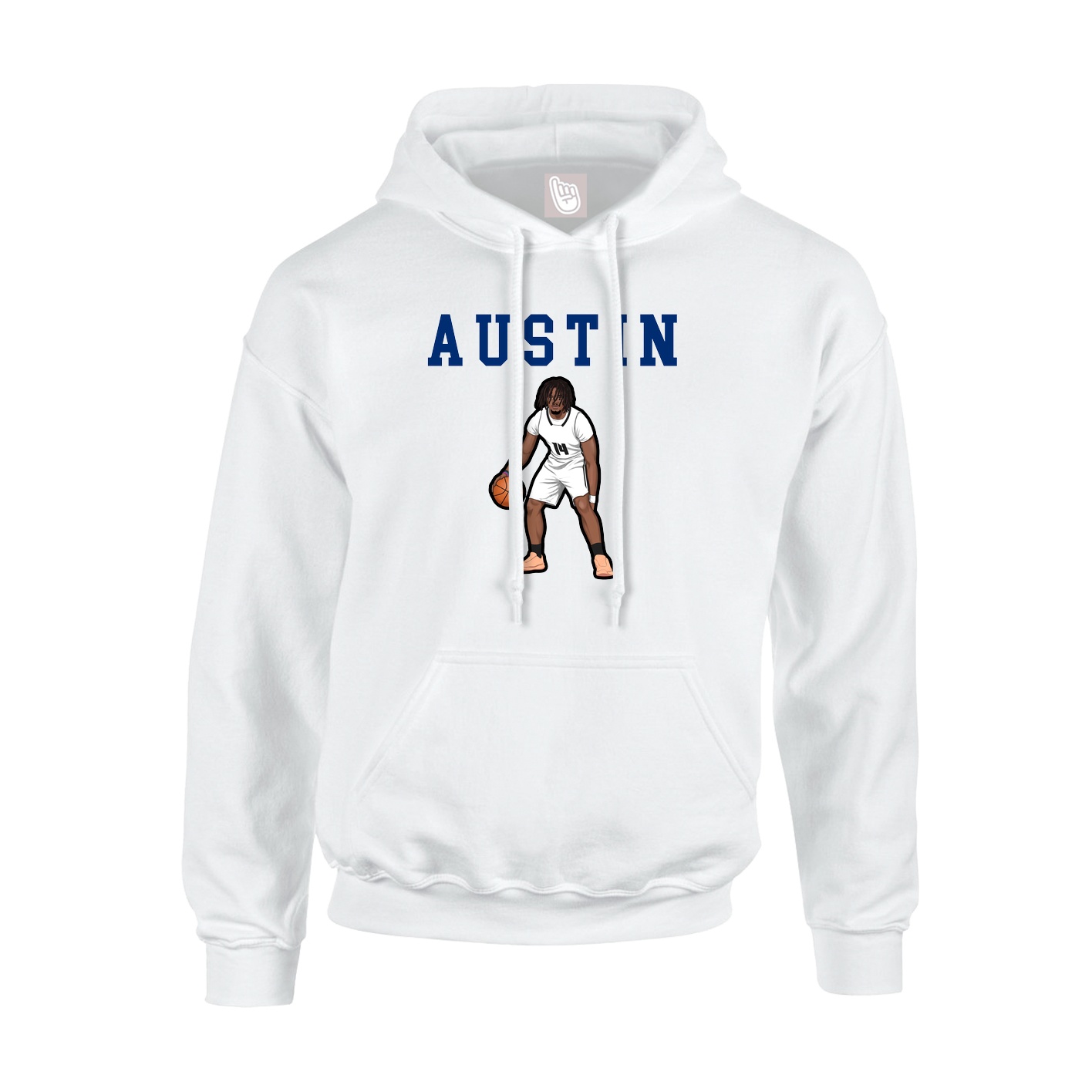 Youth Hoodie — Shirsey in White