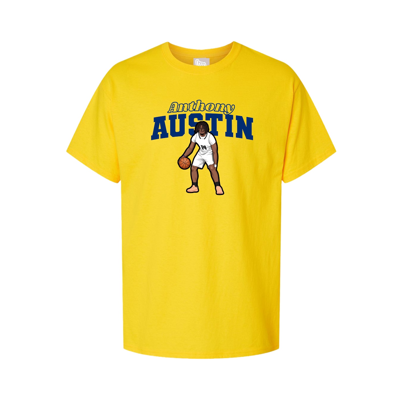 Tee — Name Arch in Gold