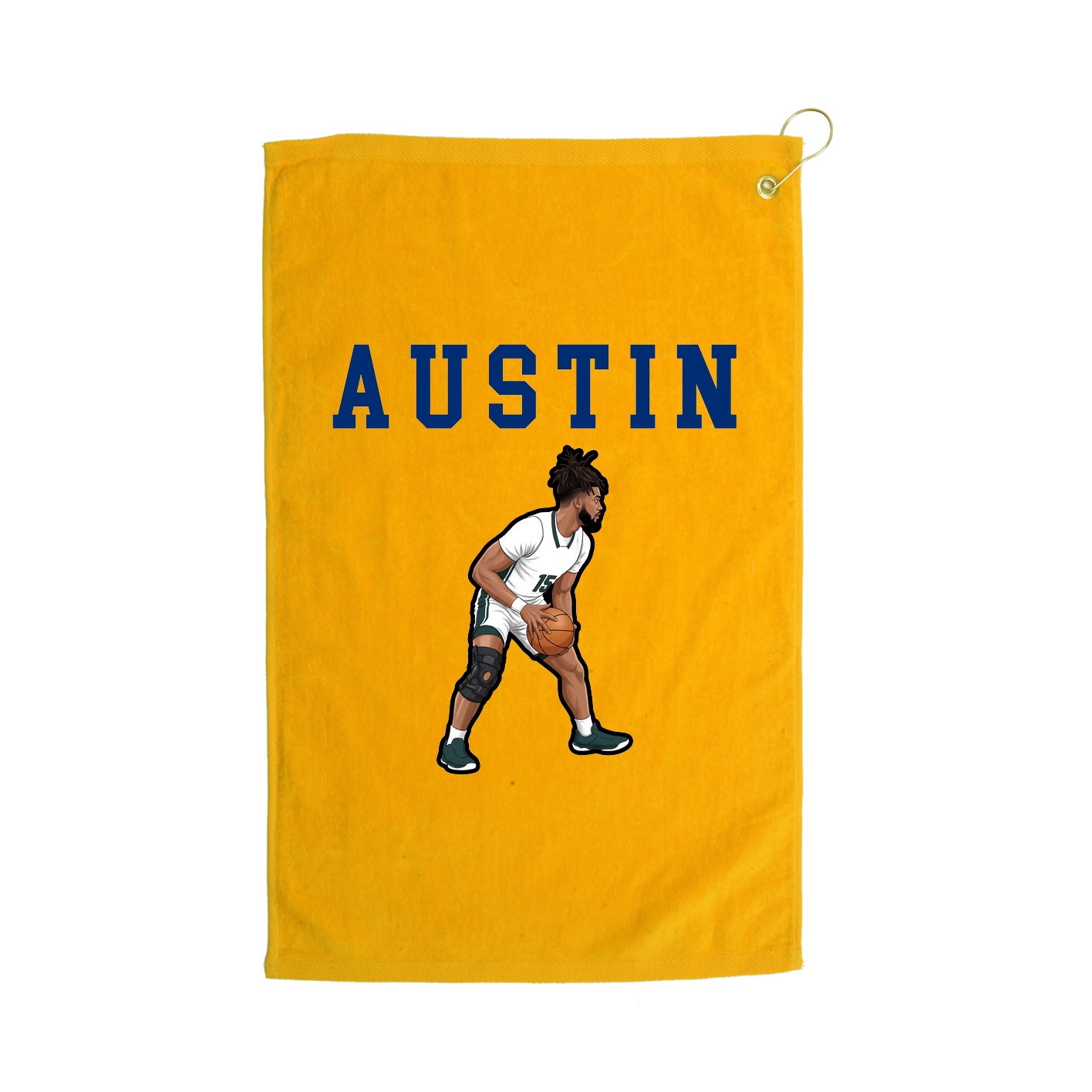 Golf Towel — Shirsey in Gold