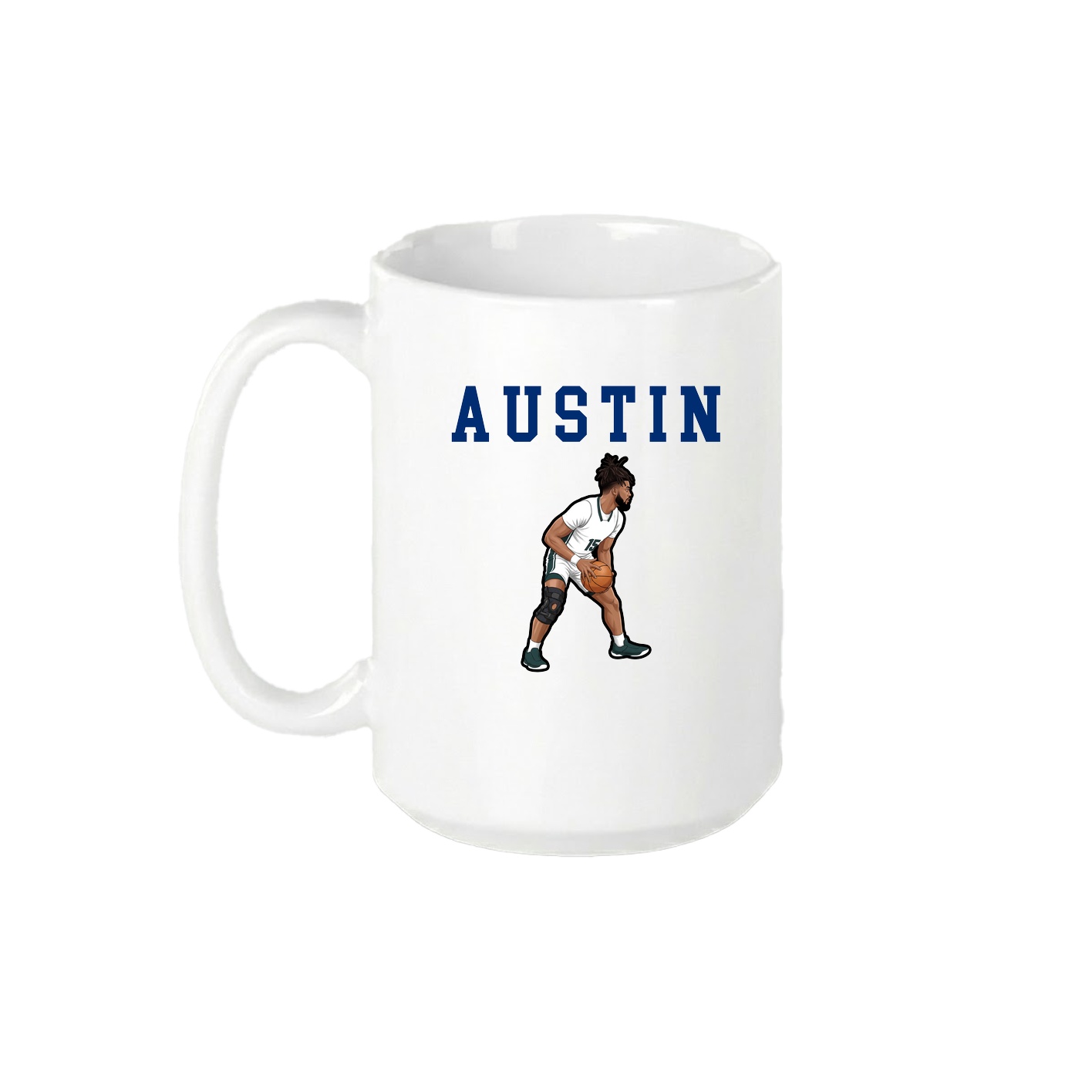 15oz Coffee Mug — Shirsey in White