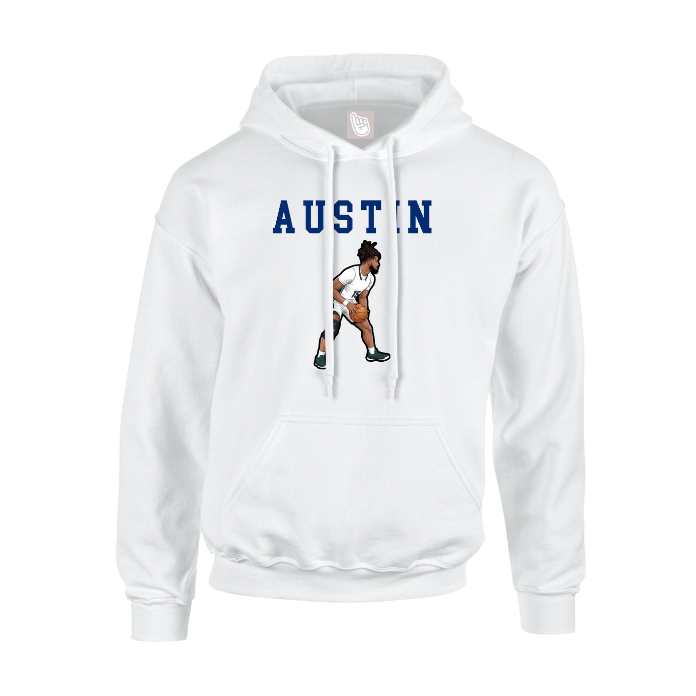 Hoodie — Shirsey in White