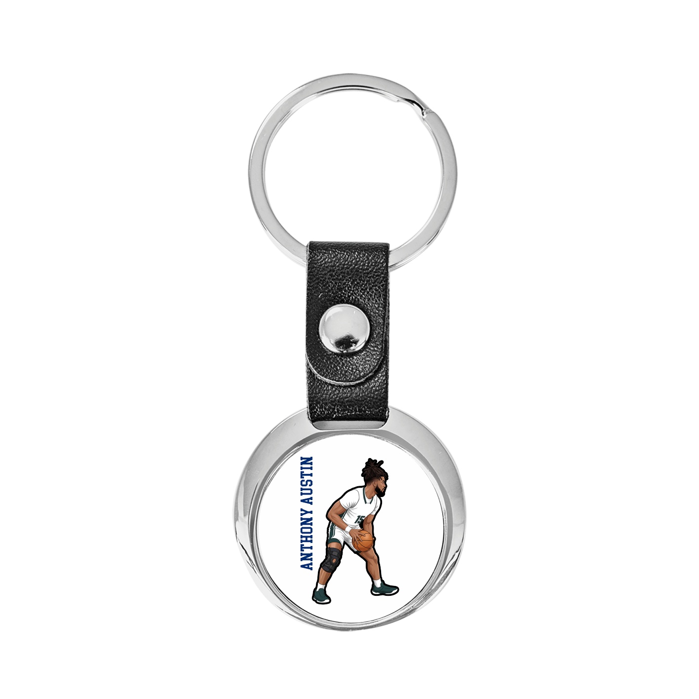 Key Chain — Name Vertical in Classic