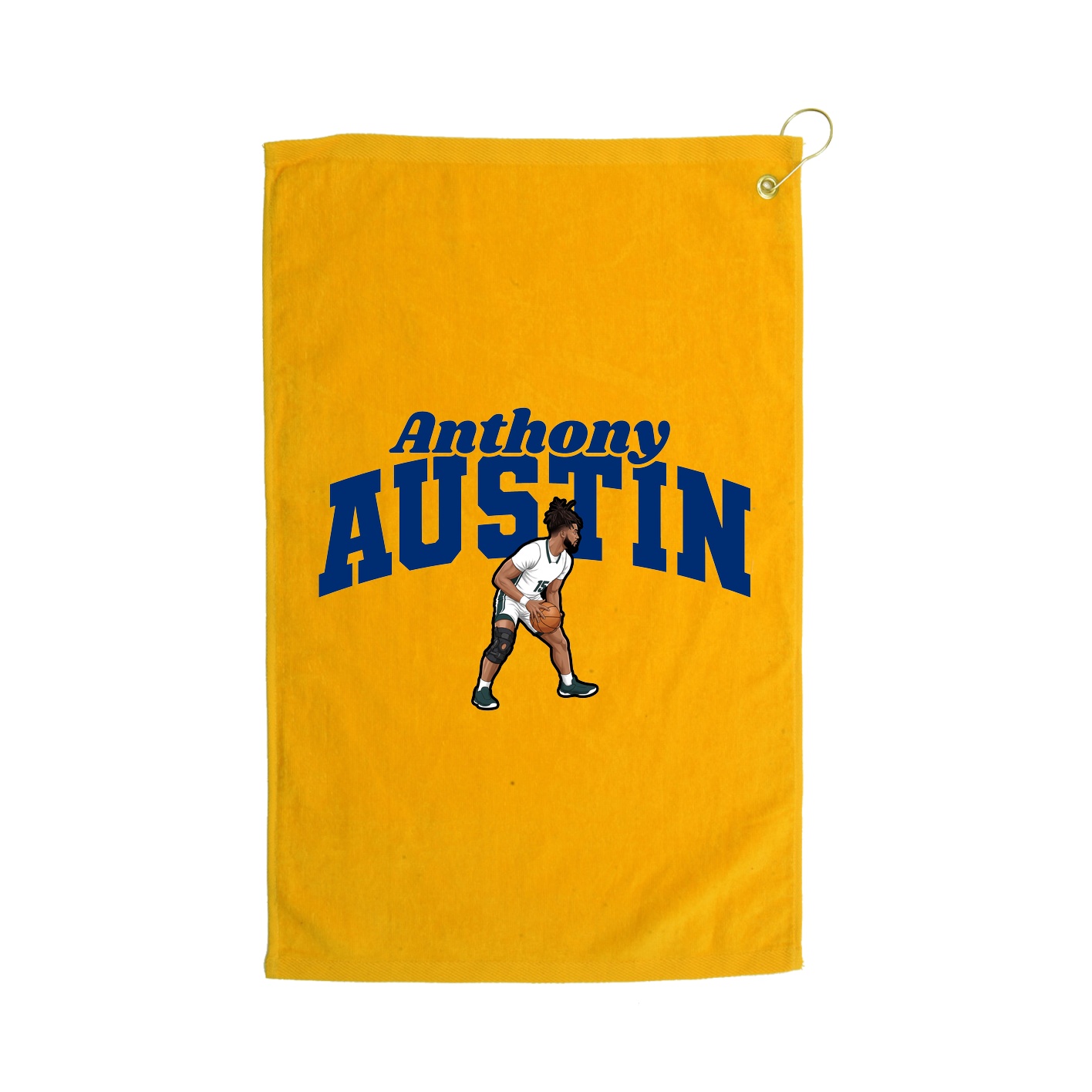 Golf Towel — Signature Arch in Gold