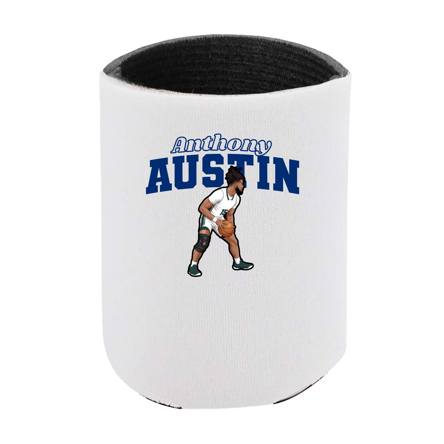 Can Holder — Name Arch in White