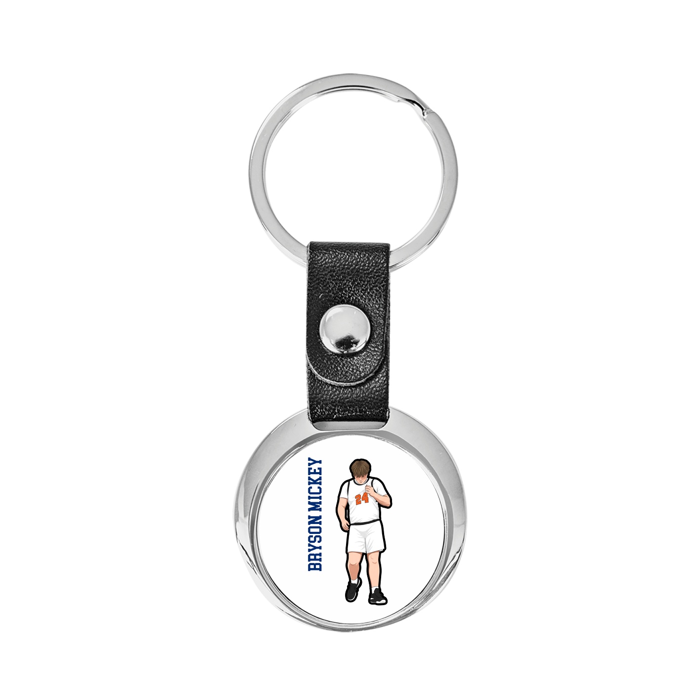 Key Chain — Name Vertical in Classic