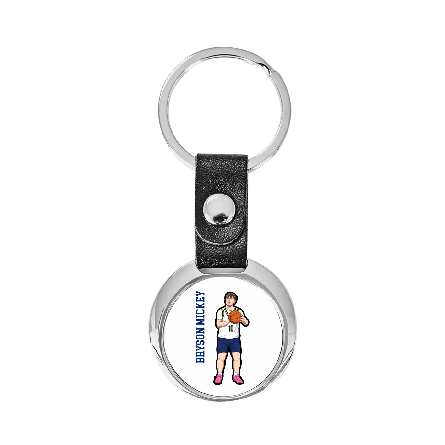 Key Chain — Name Vertical in Classic