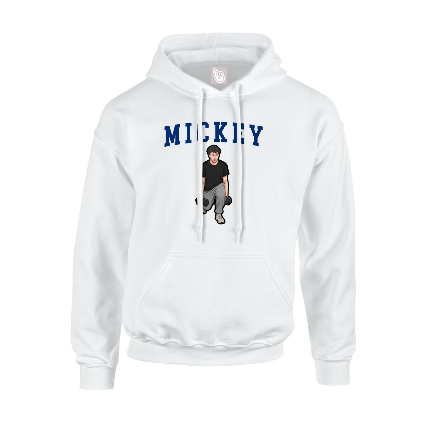 Hoodie — Shirsey in White