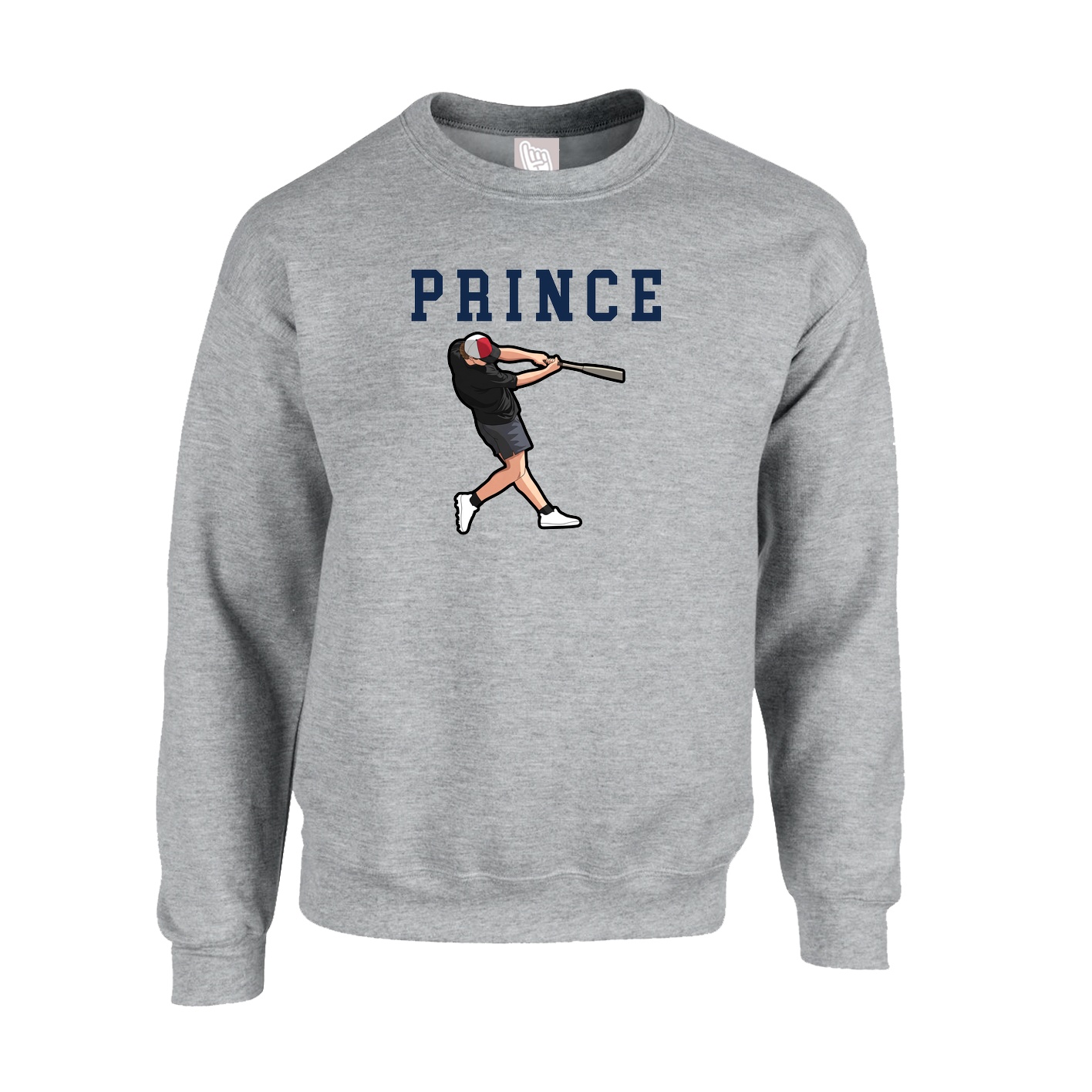 Fleece Crew — Shirsey in Grey