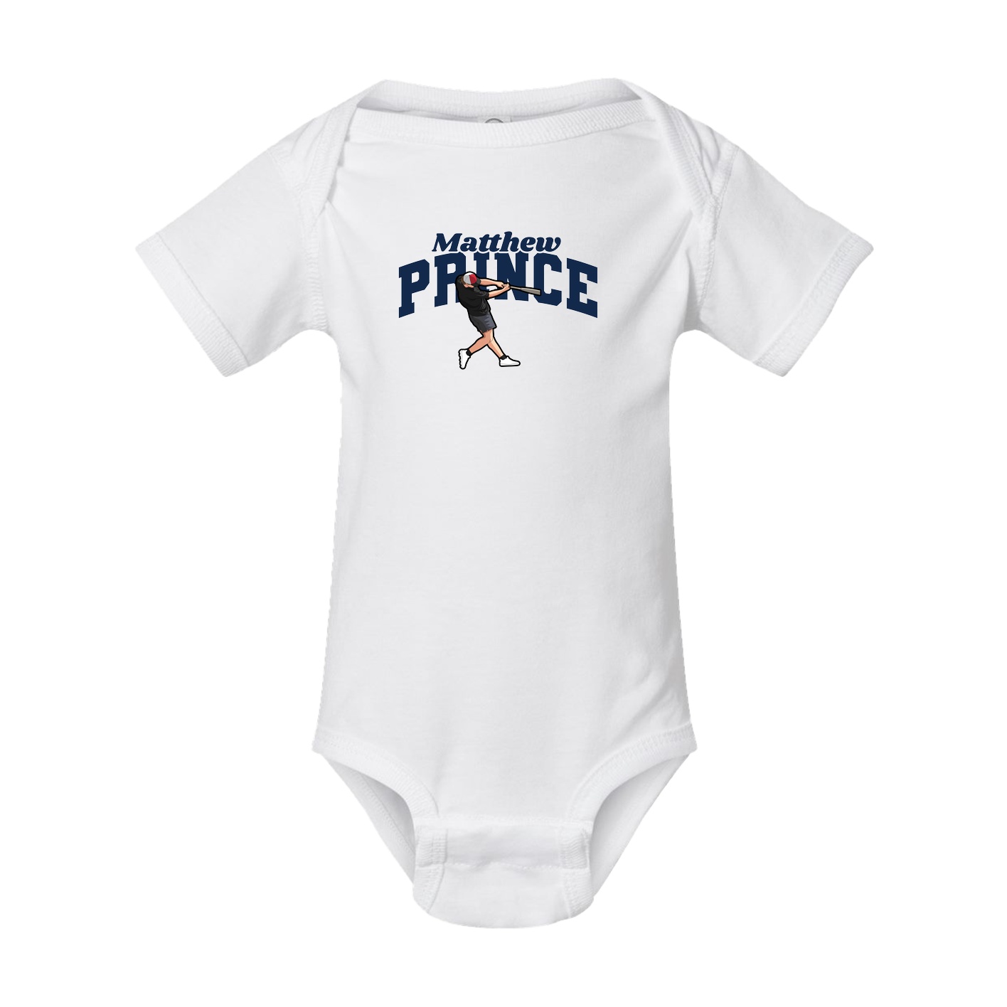 Baby Onesie — Signature Arch in White