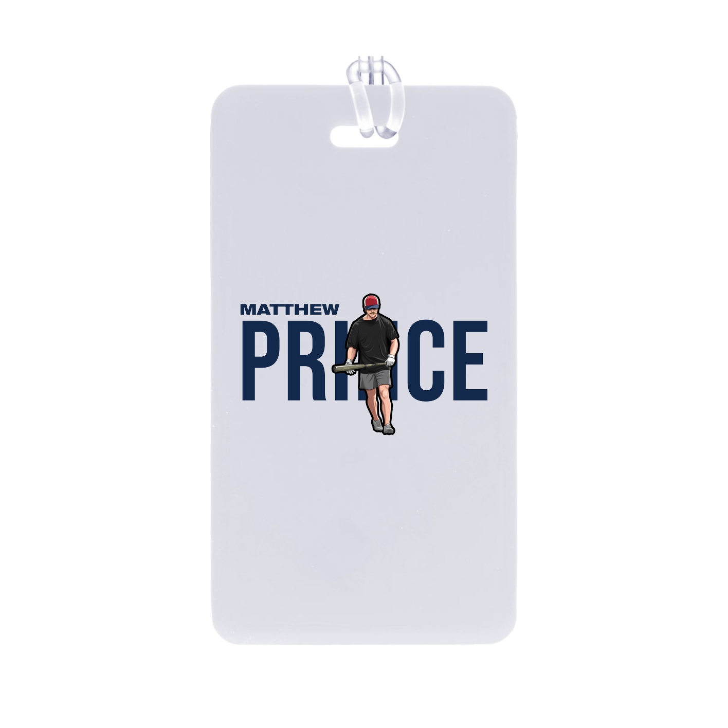 Bag Tag — Player Name in Classic