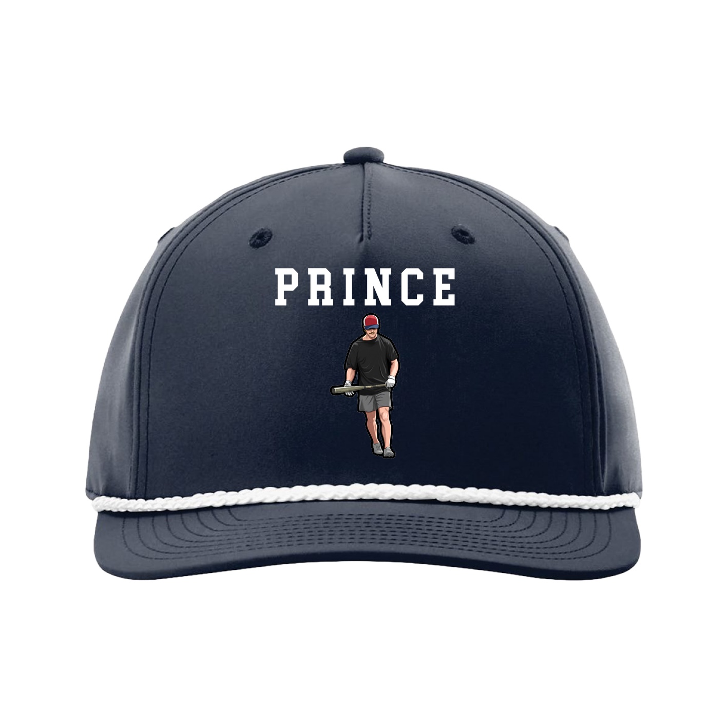 Five-Panel Classic Rope Cap — Shirsey in Navy