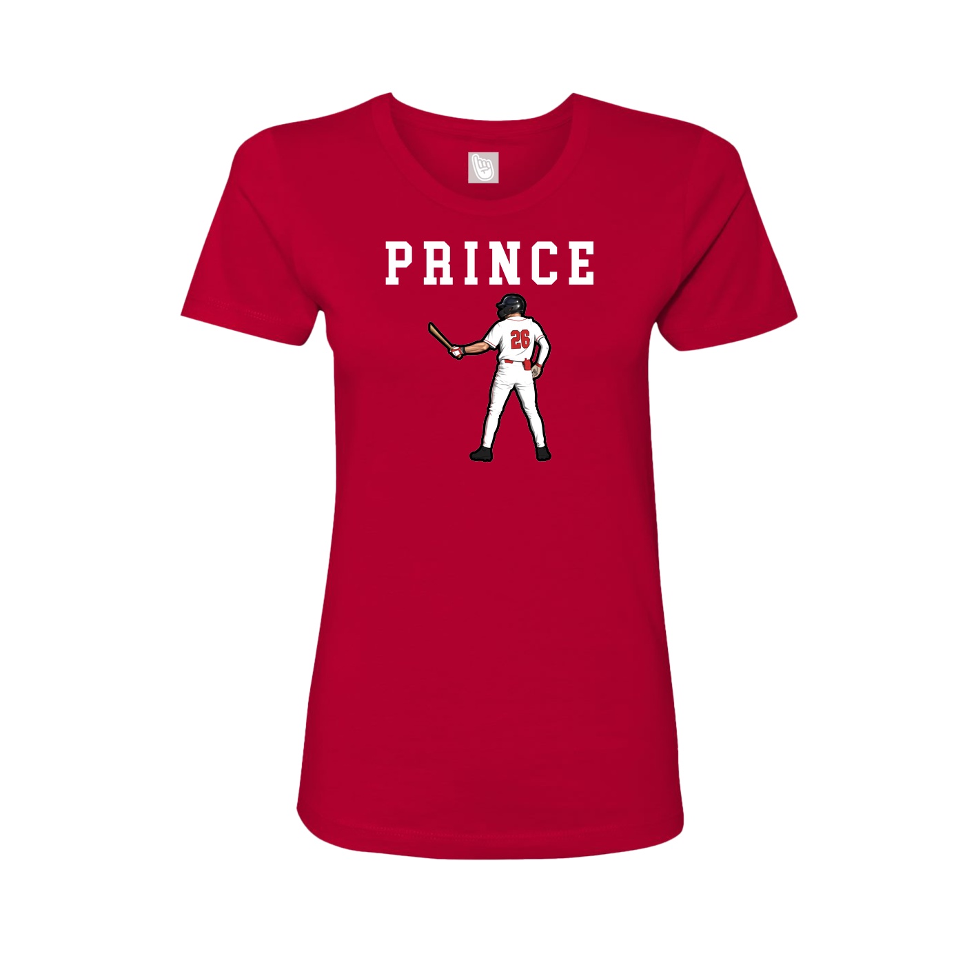 Fitted Women's Tee — Shirsey in Red