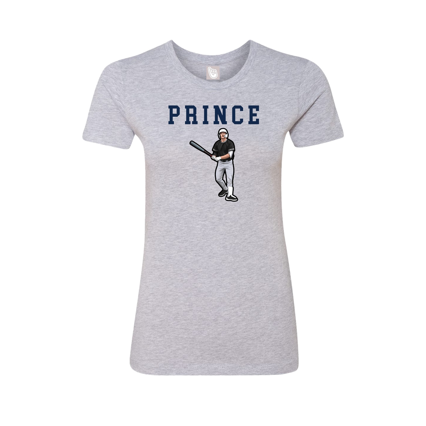Fitted Women's Tee — Shirsey in Grey