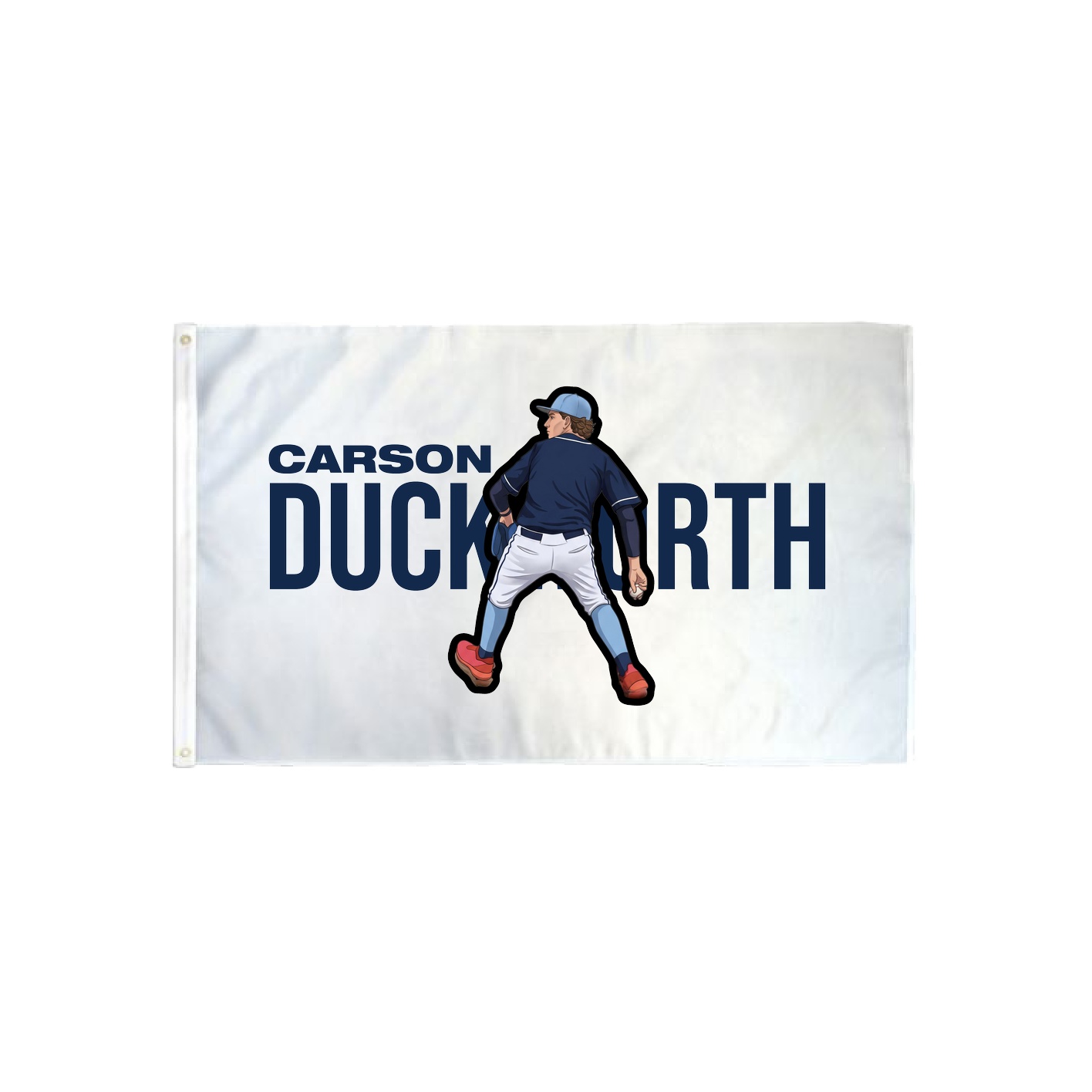 3x5 Flag — Player Name in Classic