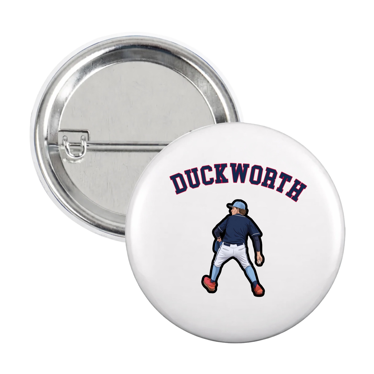 Game Day Button — Shirsey Arch in White