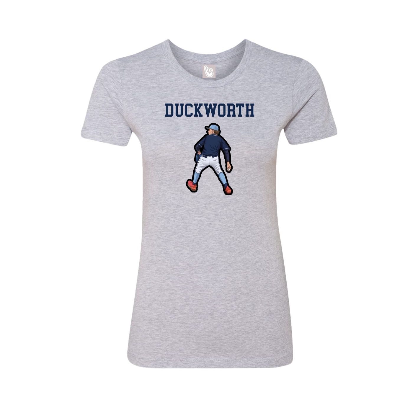 Fitted Women's Tee — Shirsey in Grey