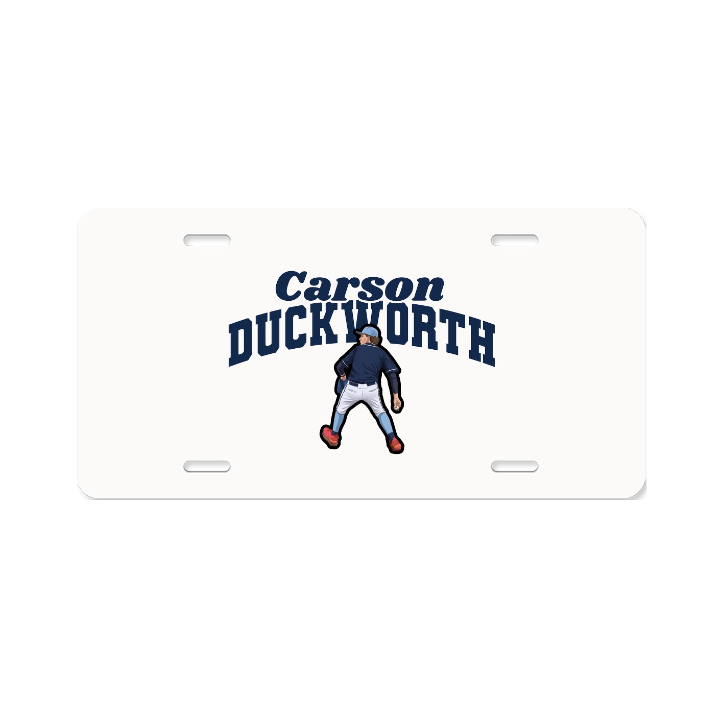 License Plate — Signature Arch in Classic