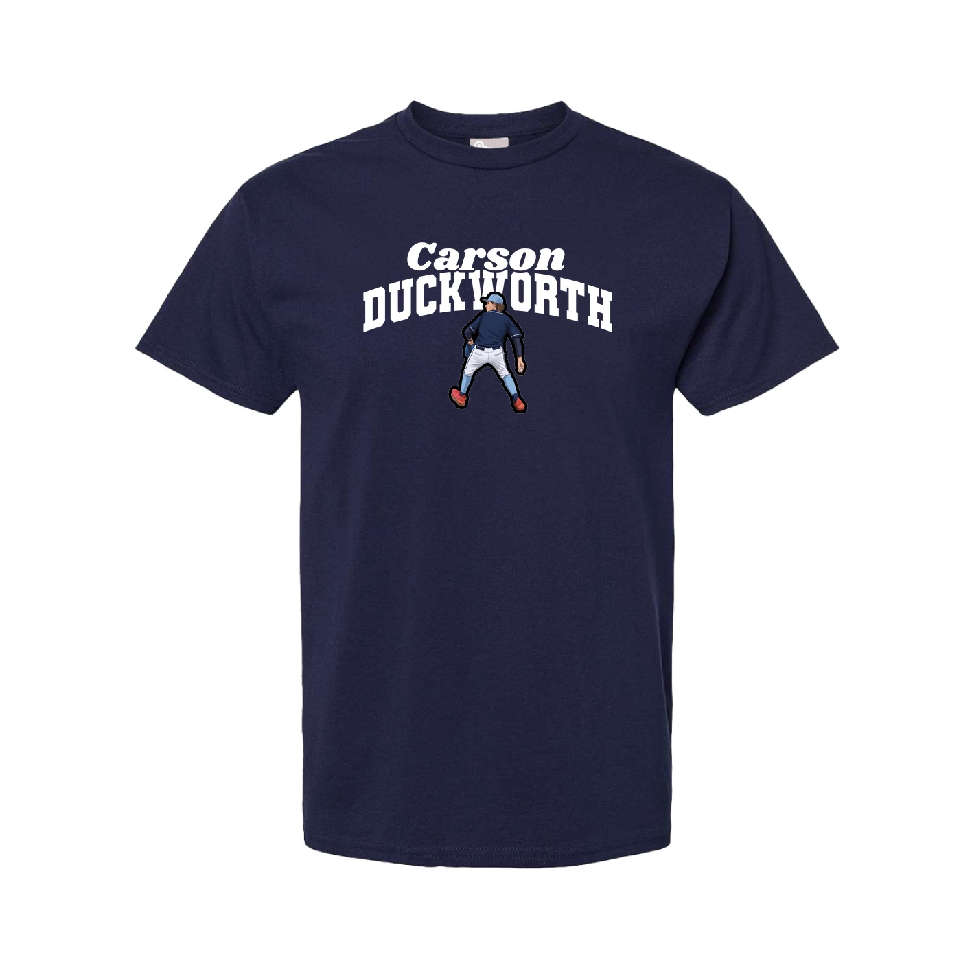 Youth Tee — Signature Arch in Navy
