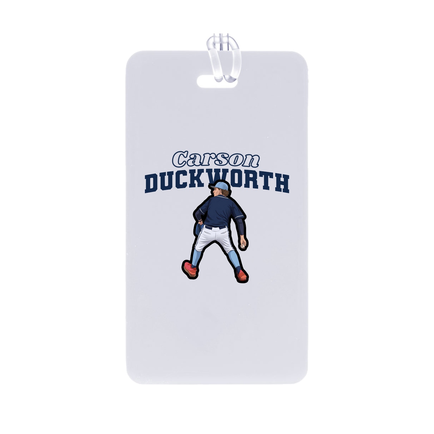 Bag Tag — Name Arch in Classic