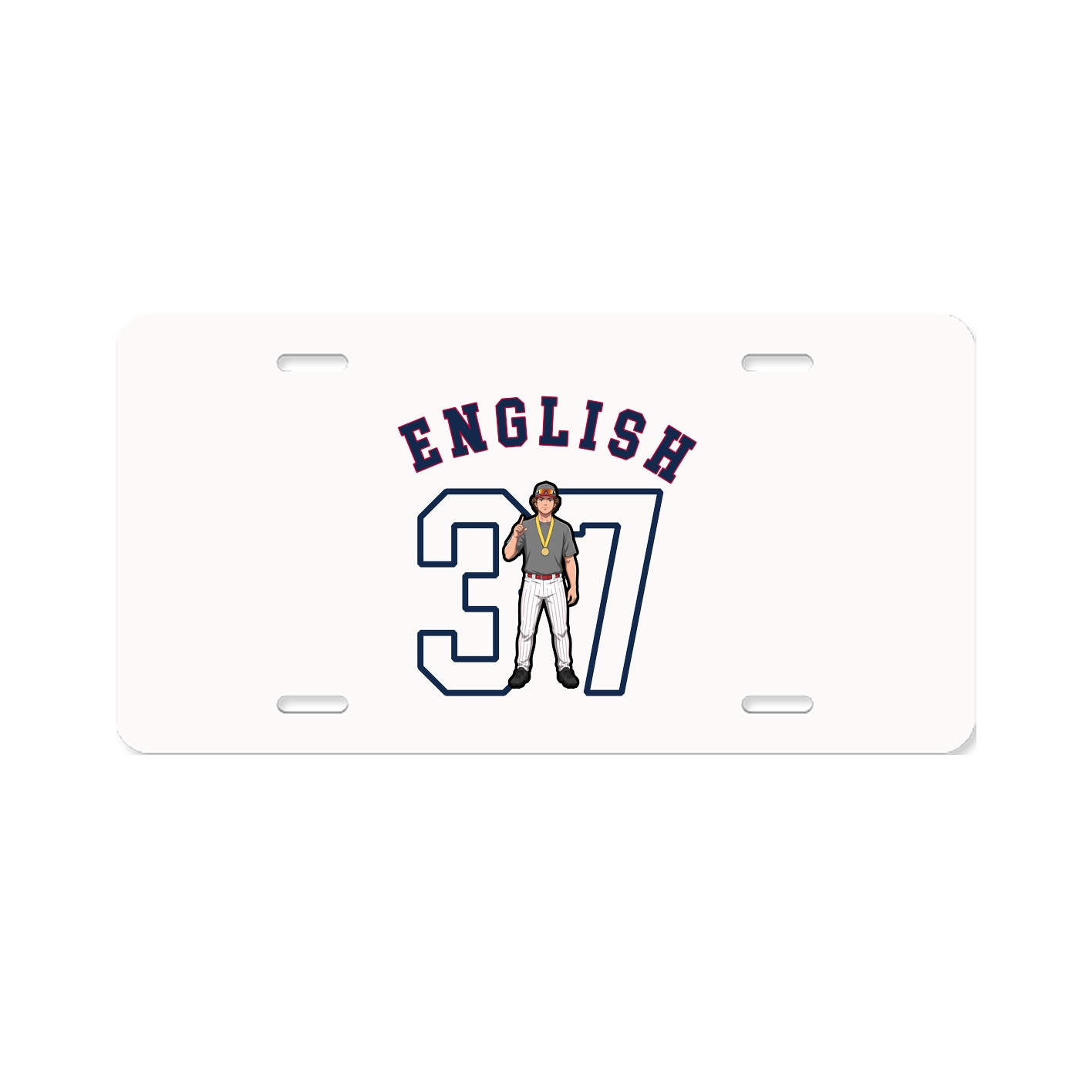 License Plate — Shirsey Arch in Classic