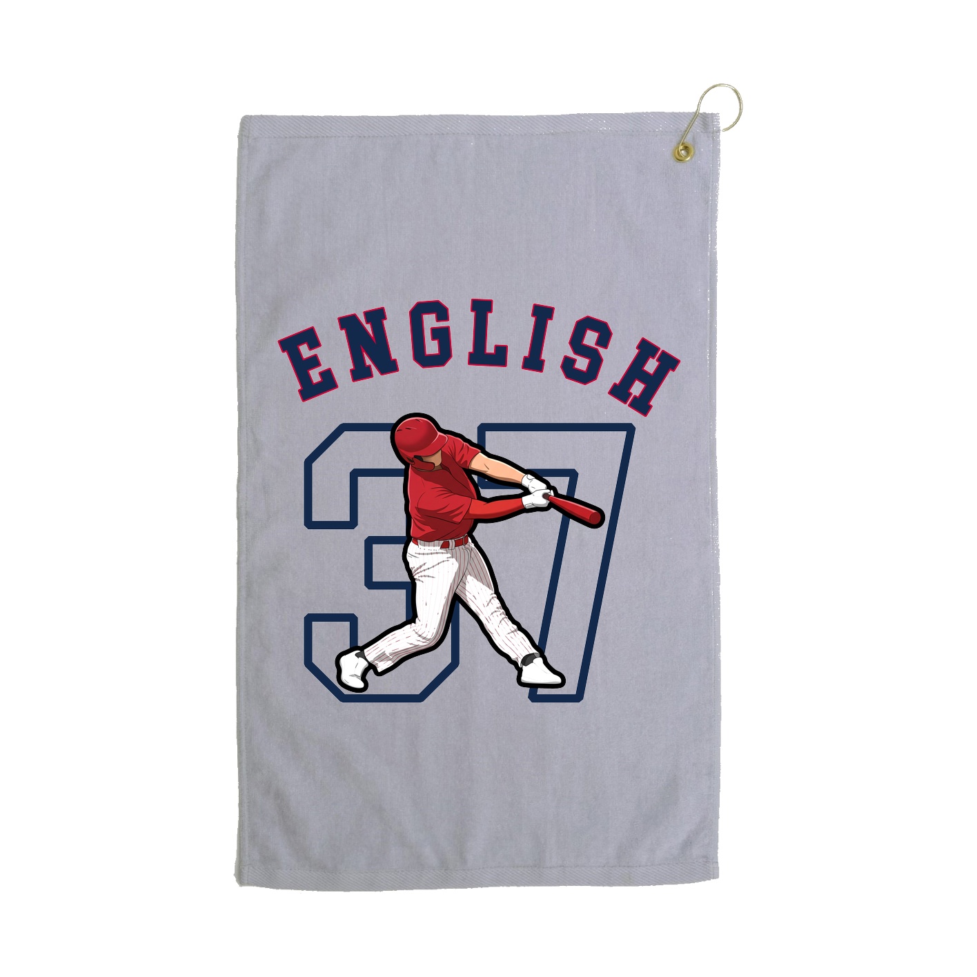 Golf Towel — Shirsey Arch in Grey