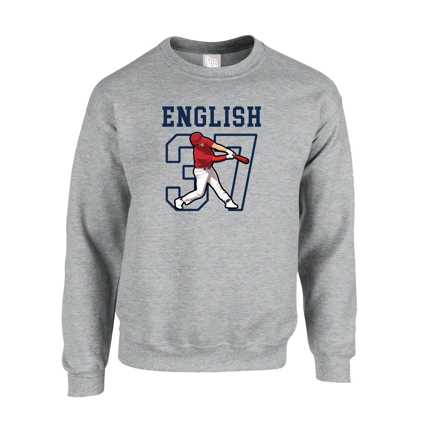 Fleece Crew — Shirsey in Grey