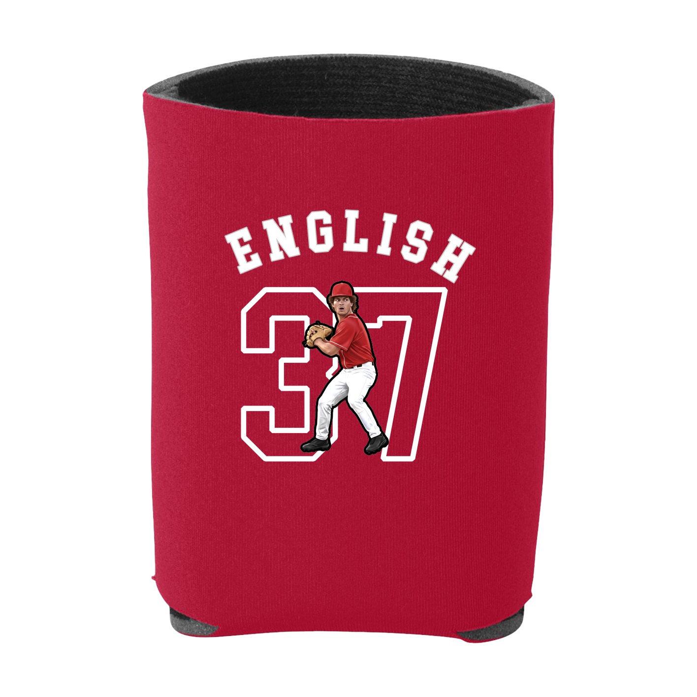Can Holder — Shirsey Arch in Red