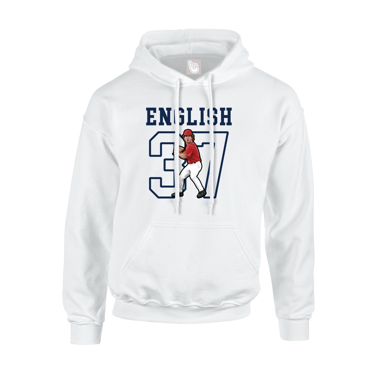 Youth Hoodie — Shirsey in White