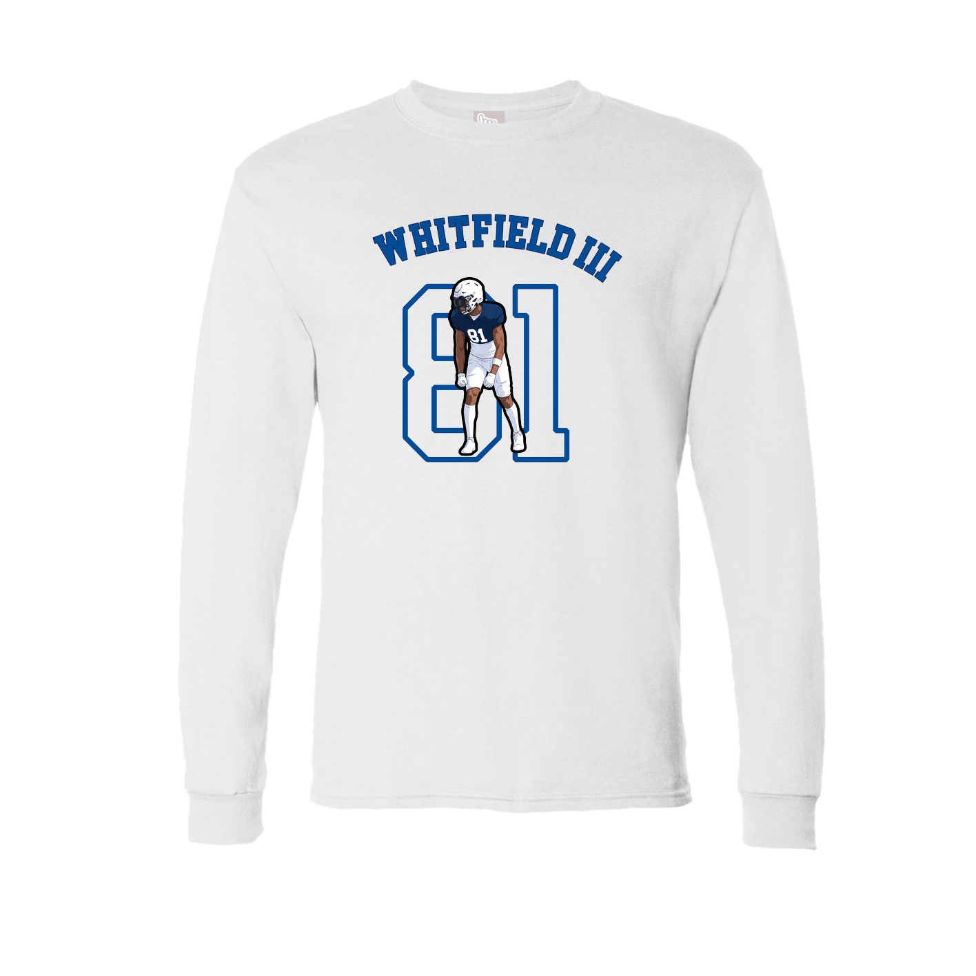 Long Sleeve Tee — Shirsey Arch in White
