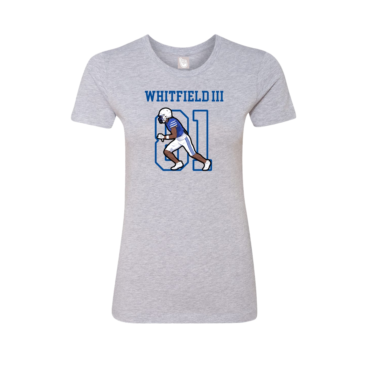 Fitted Women's Tee — Shirsey in Grey