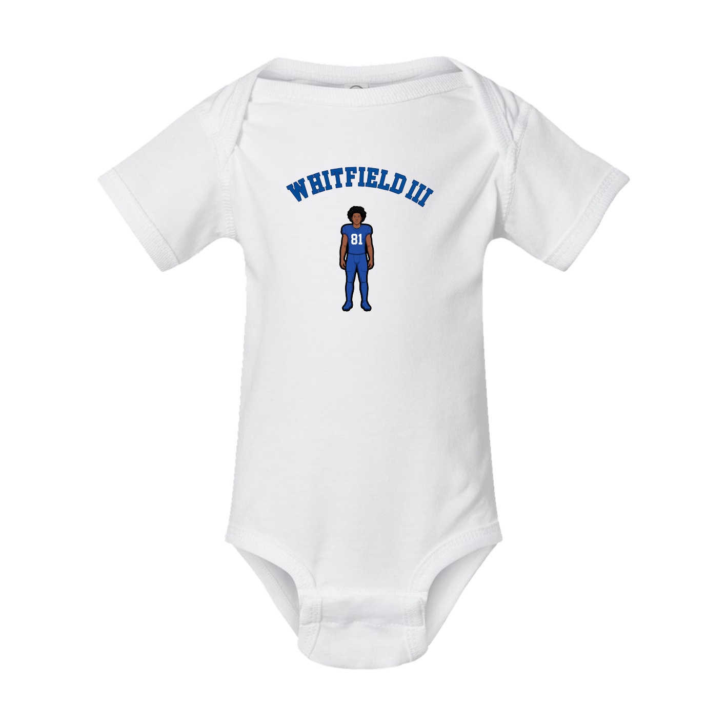 Baby Onesie — Shirsey Arch in White