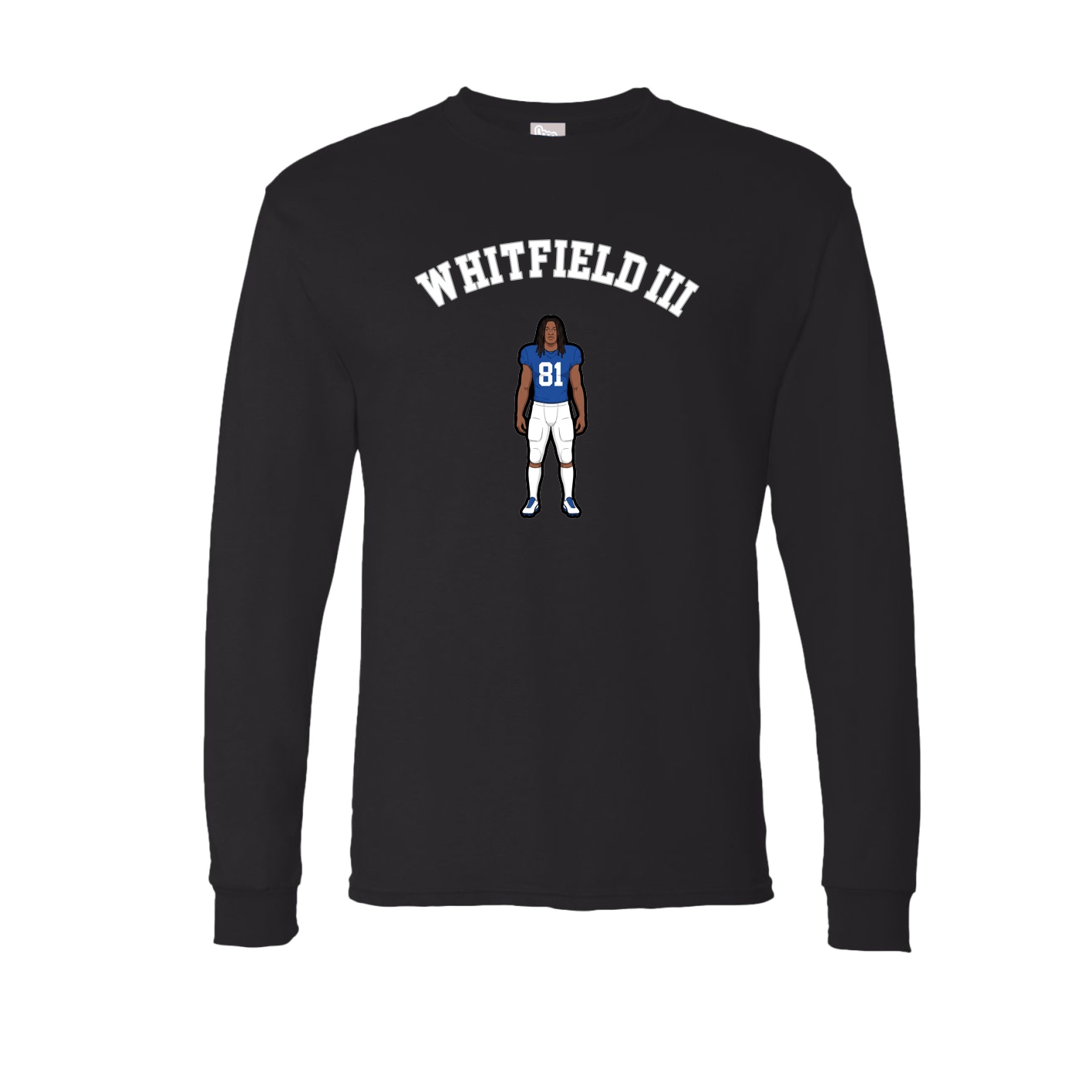 Long Sleeve Tee — Shirsey Arch in Black