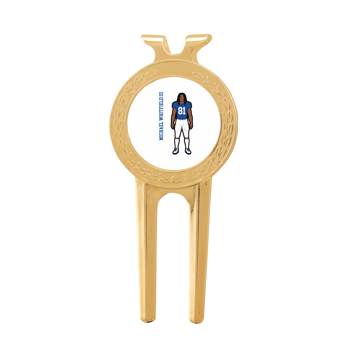 Divot Tool with Ball Marker — Name Vertical in Classic