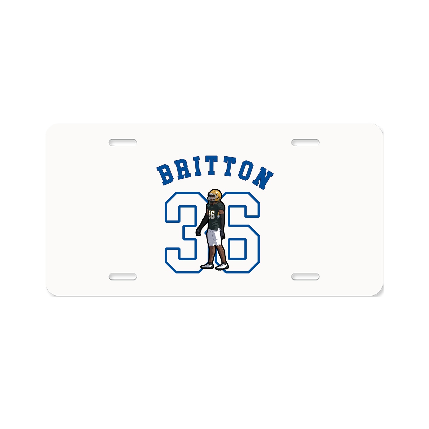 License Plate — Shirsey Arch in Classic