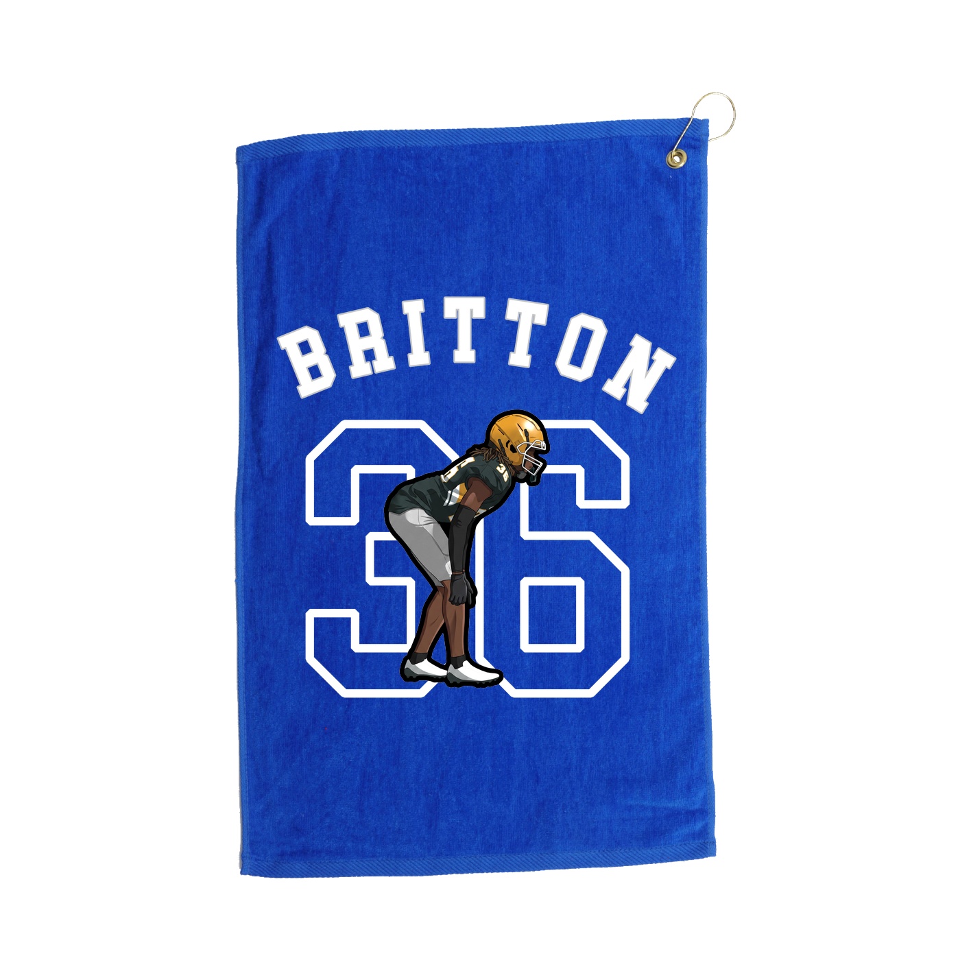 Golf Towel — Shirsey Arch in Royal