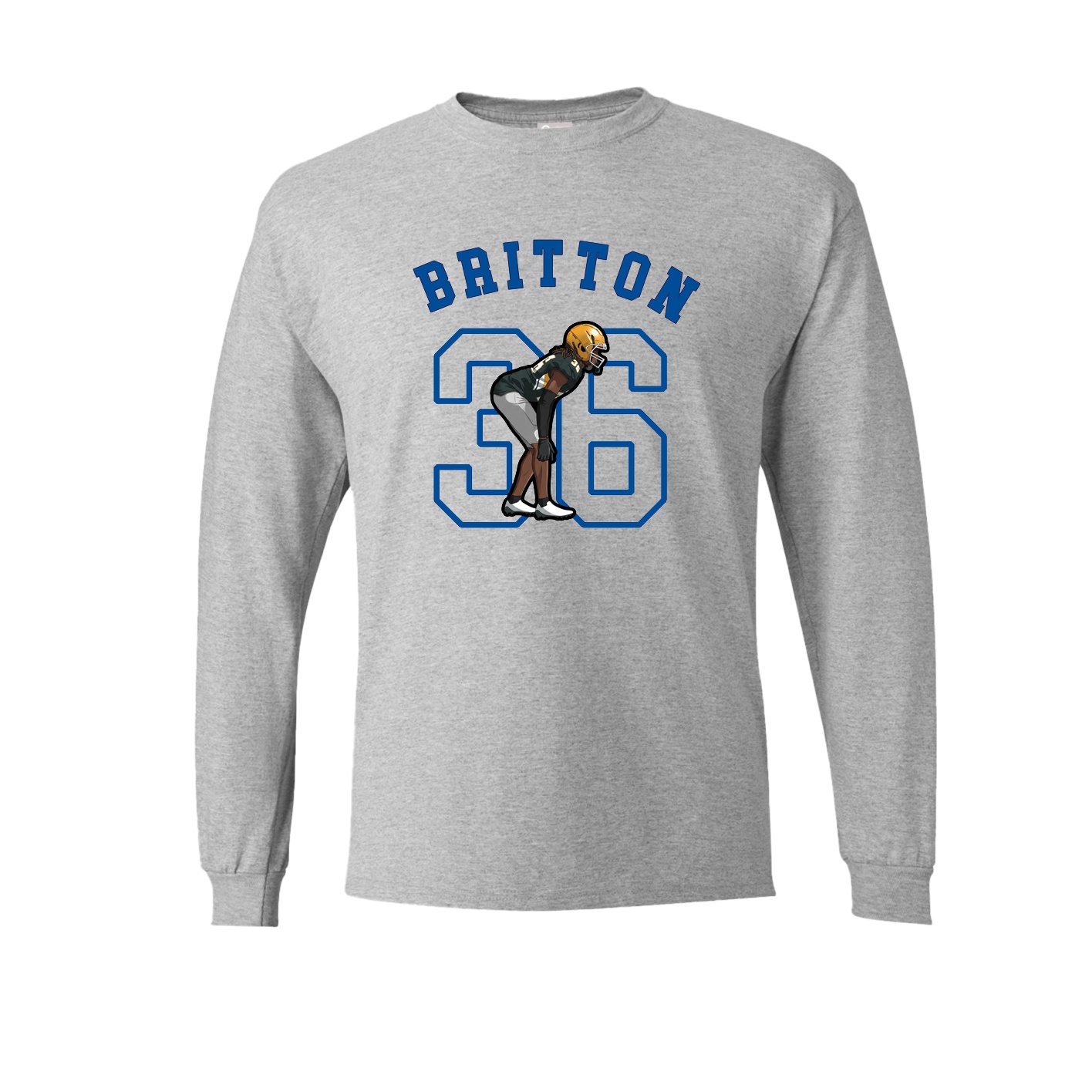Long Sleeve Tee — Shirsey Arch in Grey