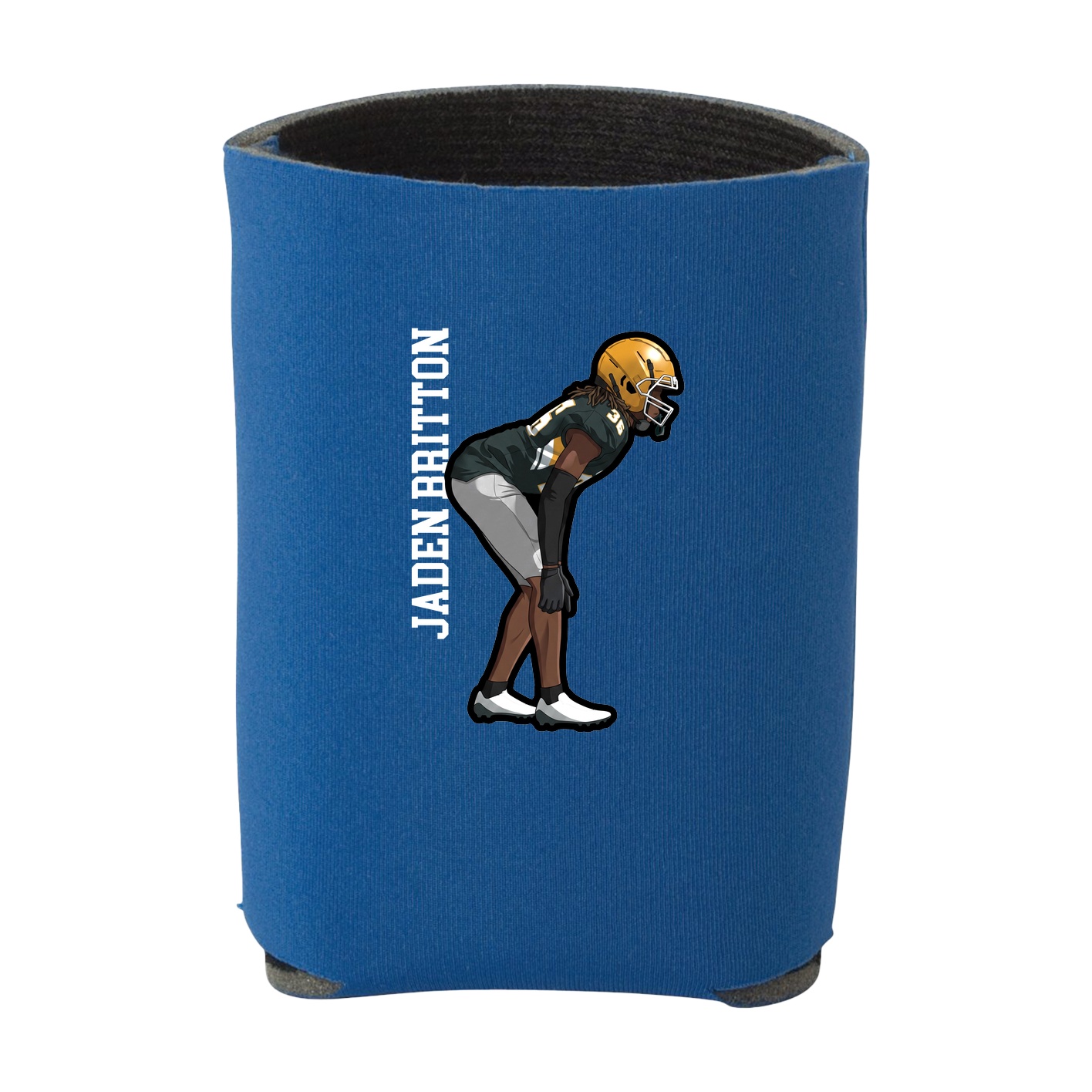 Can Holder — Name Vertical in Royal