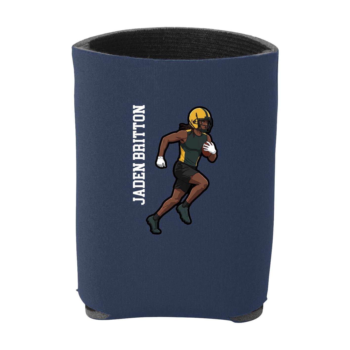Can Holder — Name Vertical in Navy
