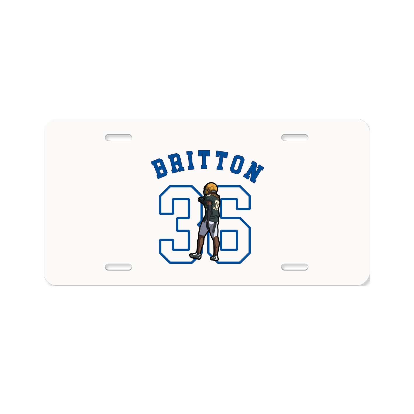 License Plate — Shirsey Arch in Classic