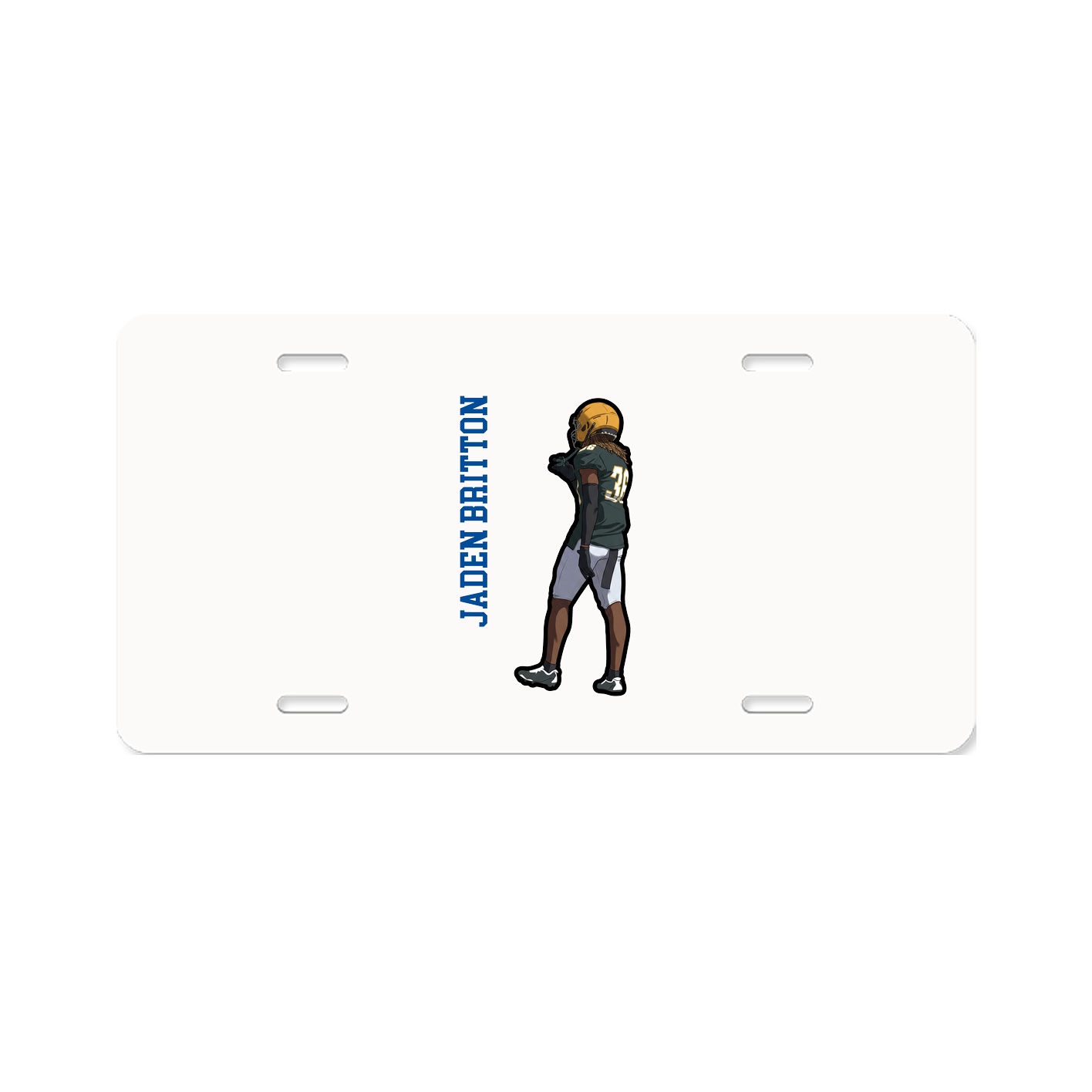 Aluminum License Plate