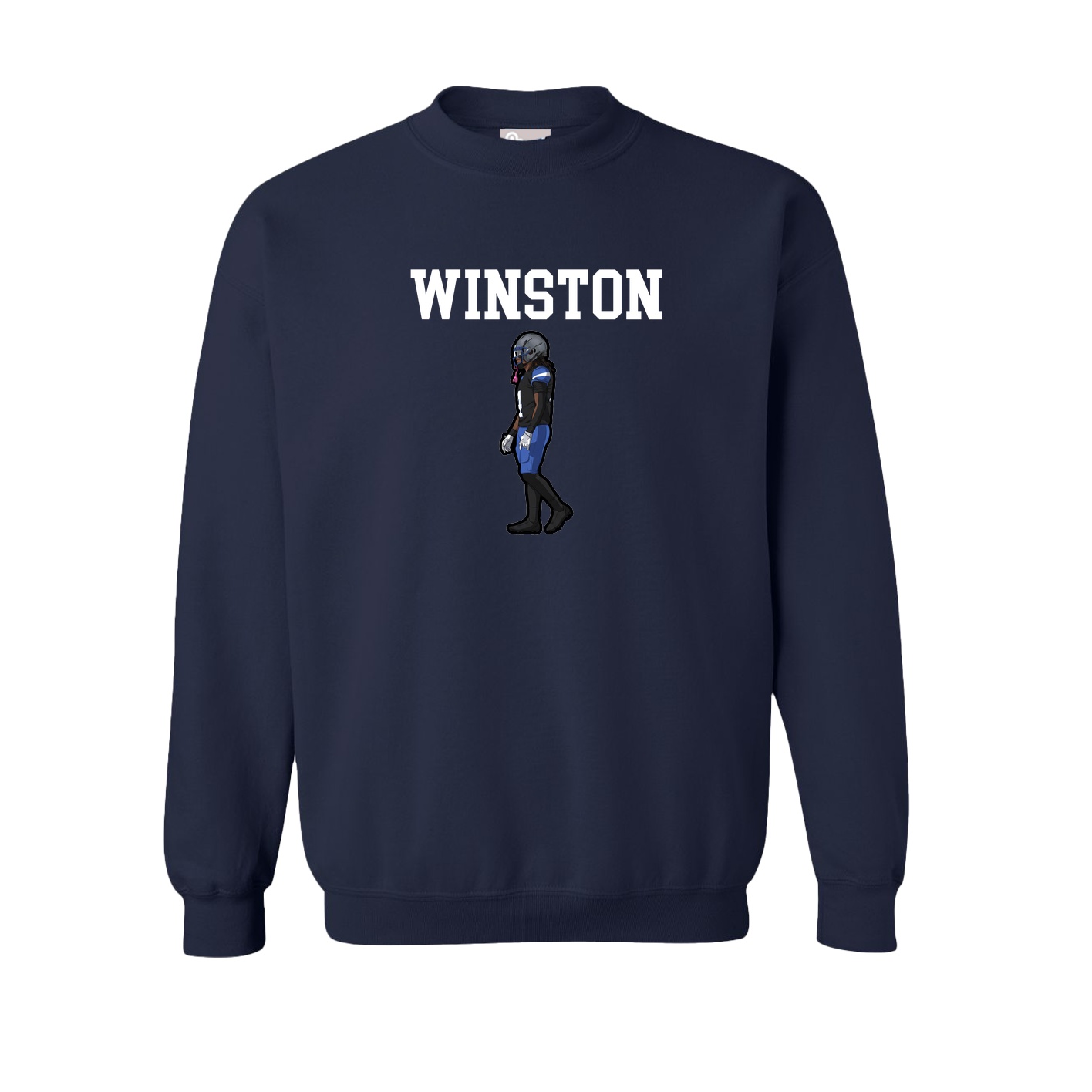 Fleece Crew — Shirsey in Navy