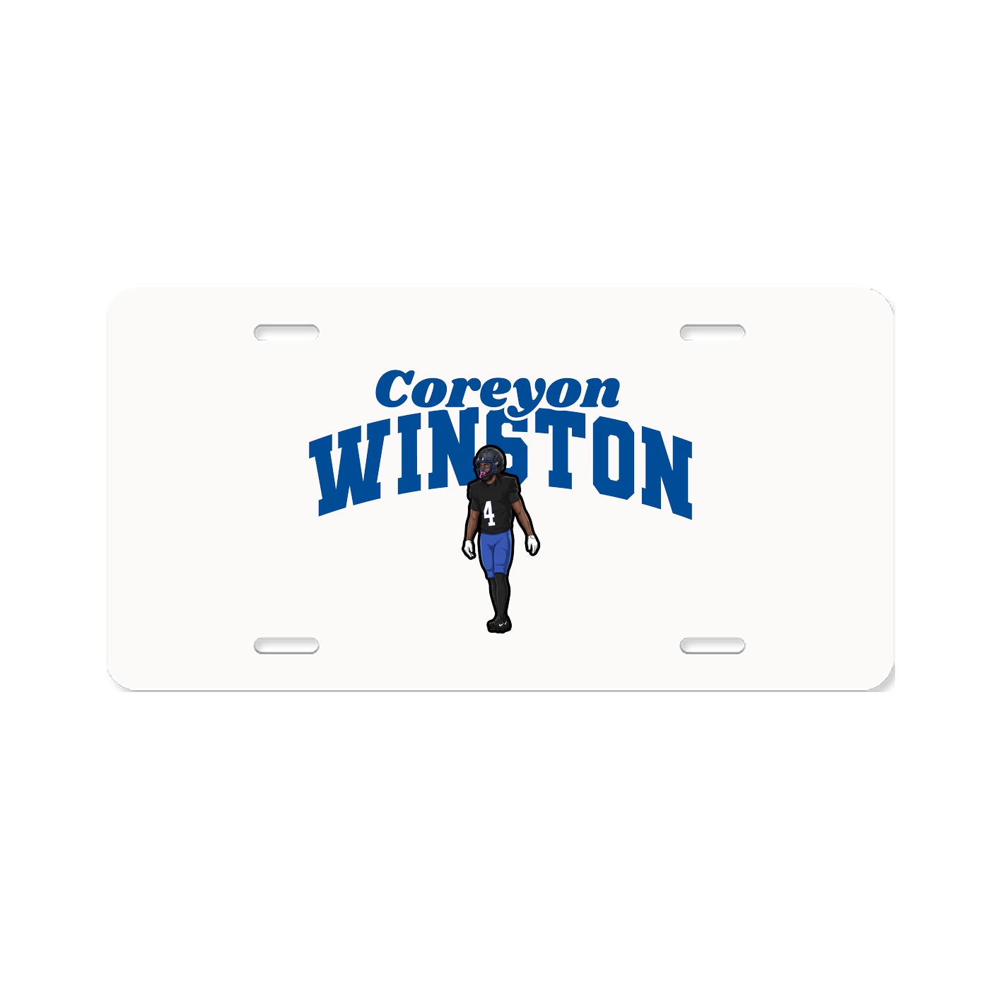 License Plate — Signature Arch in Classic