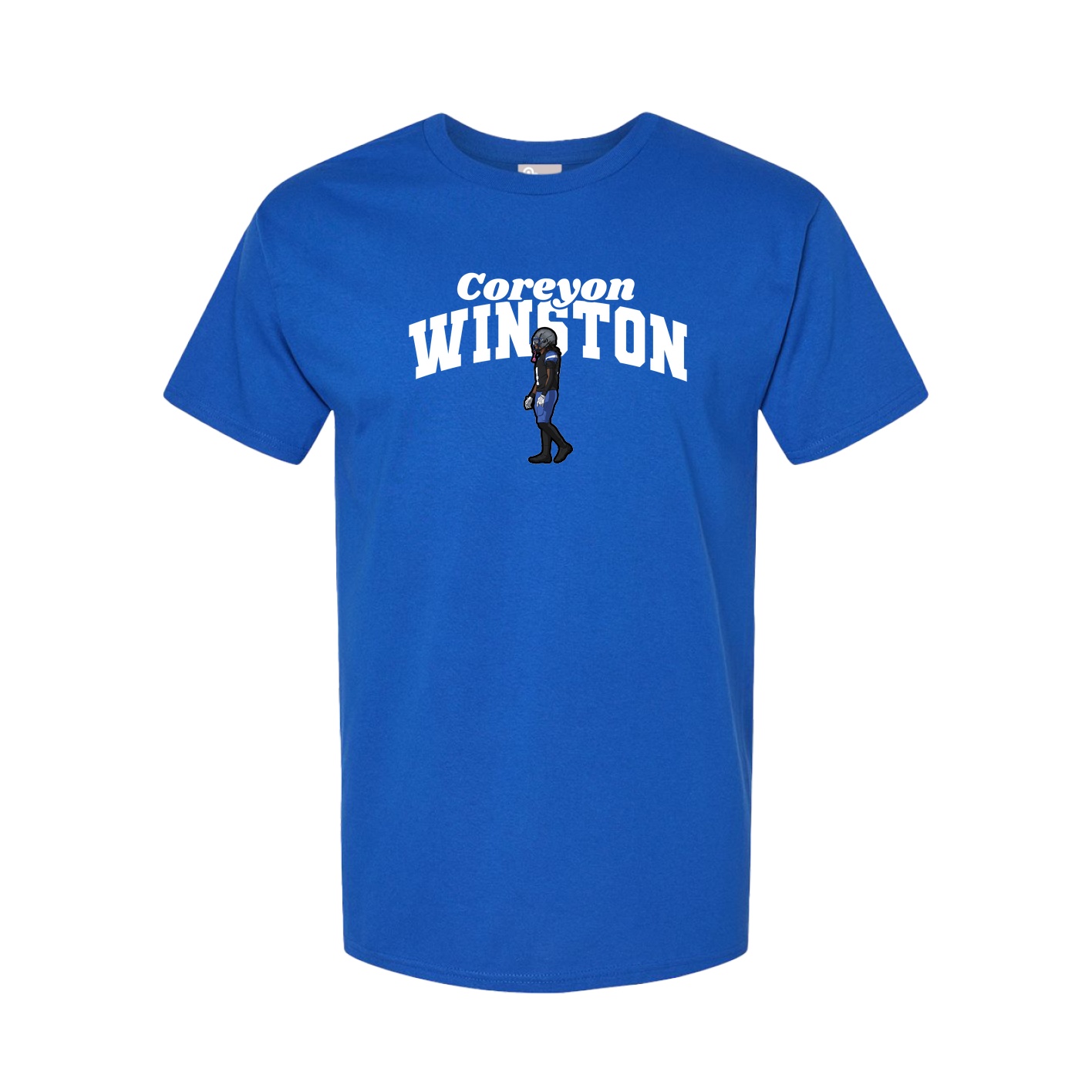 Youth Tee — Signature Arch in Royal