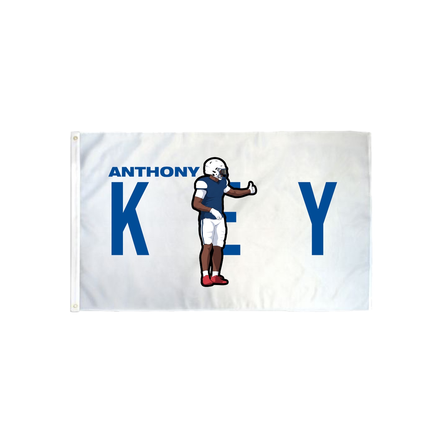 3x5 Flag — Player Name in Classic