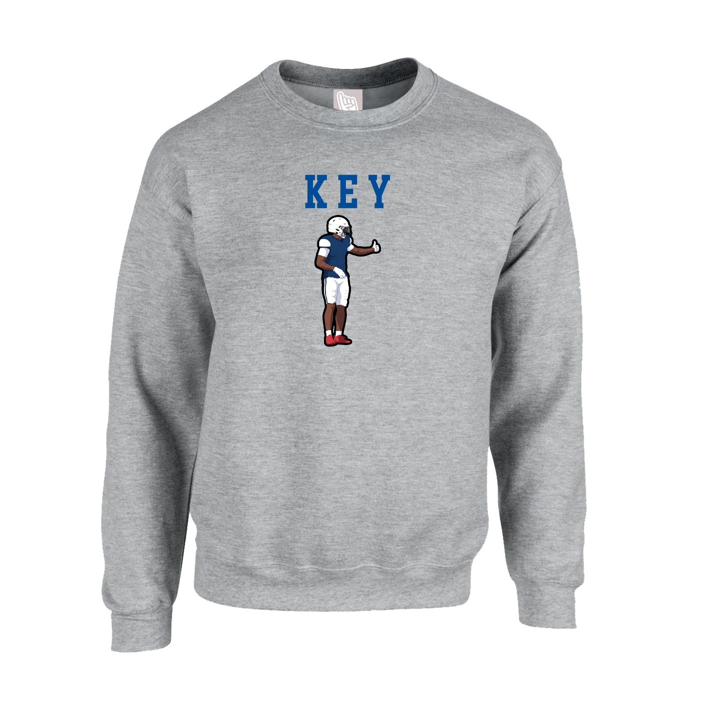 Fleece Crew — Shirsey in Grey
