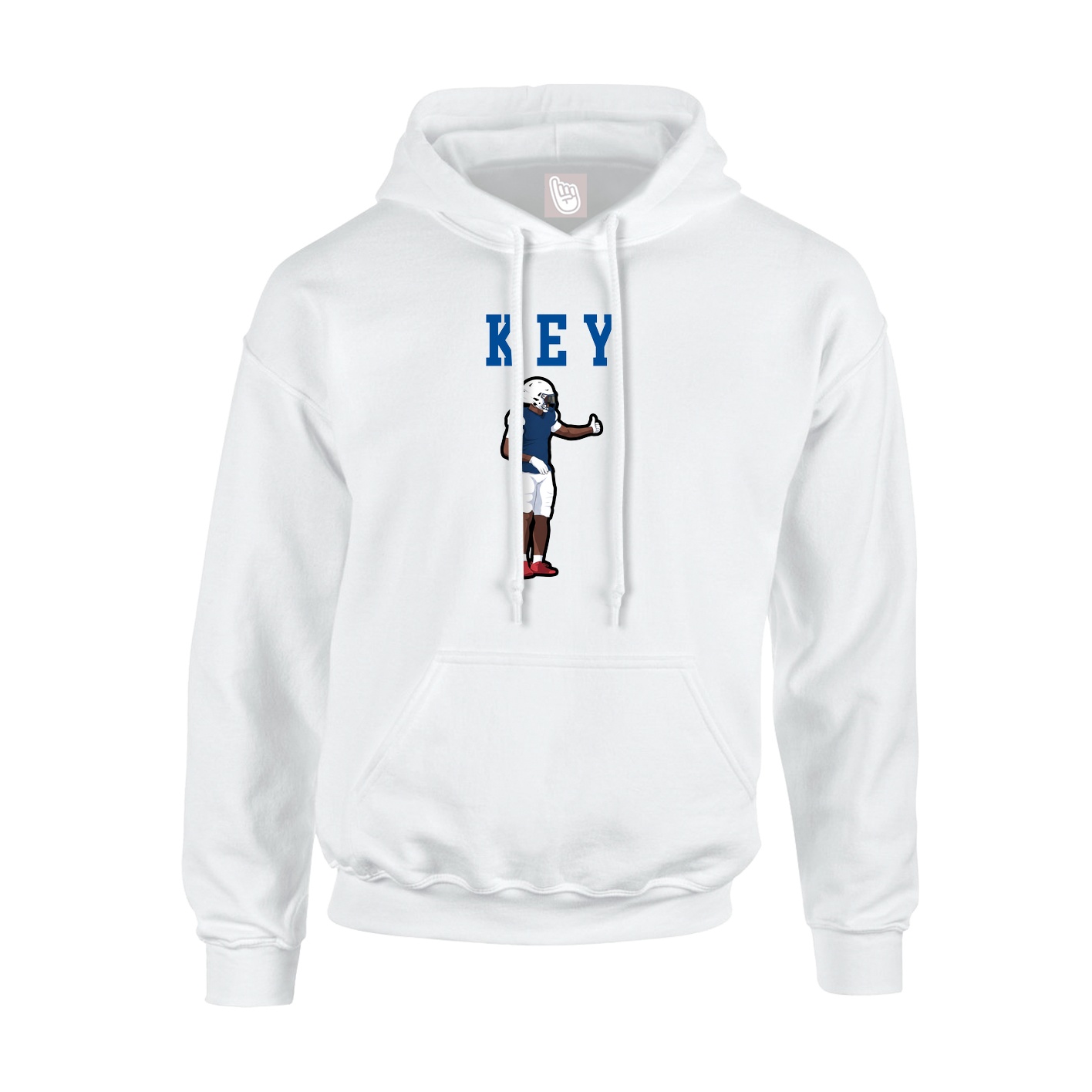 Youth Hoodie — Shirsey in White